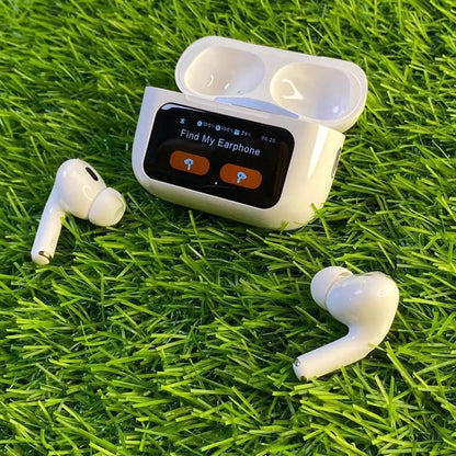 Bluetooth wireless earpod with display