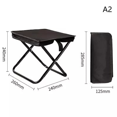 Portable Multifunctional Outdoor Picnic Camping Folding Chair Travel Stool