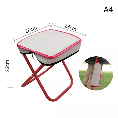 Portable Multifunctional Outdoor Picnic Camping Folding Chair Travel Stool